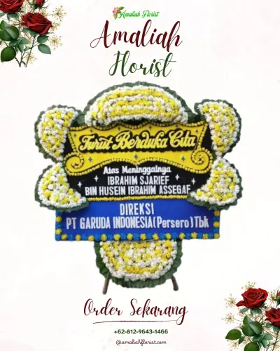 Papan Bunga Duka di Muara Gembong